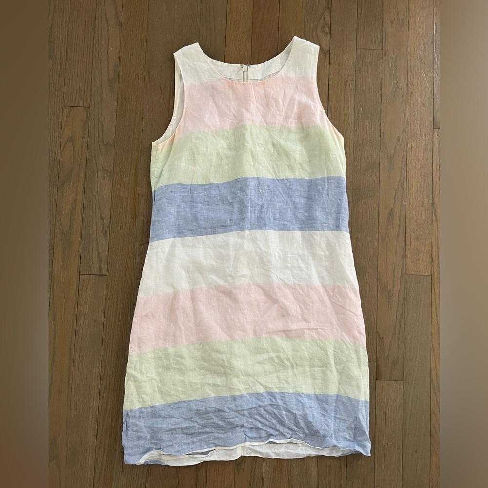 Island Company 100% Linen Shift Dress
